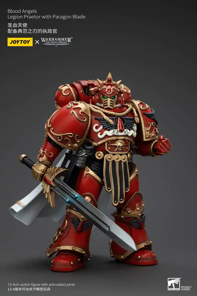 Warhammer The Horus Heresy akčná figúrka 1/18 Blood Angels Legion Praetor s Paragon Blade 13 cm termékfotó