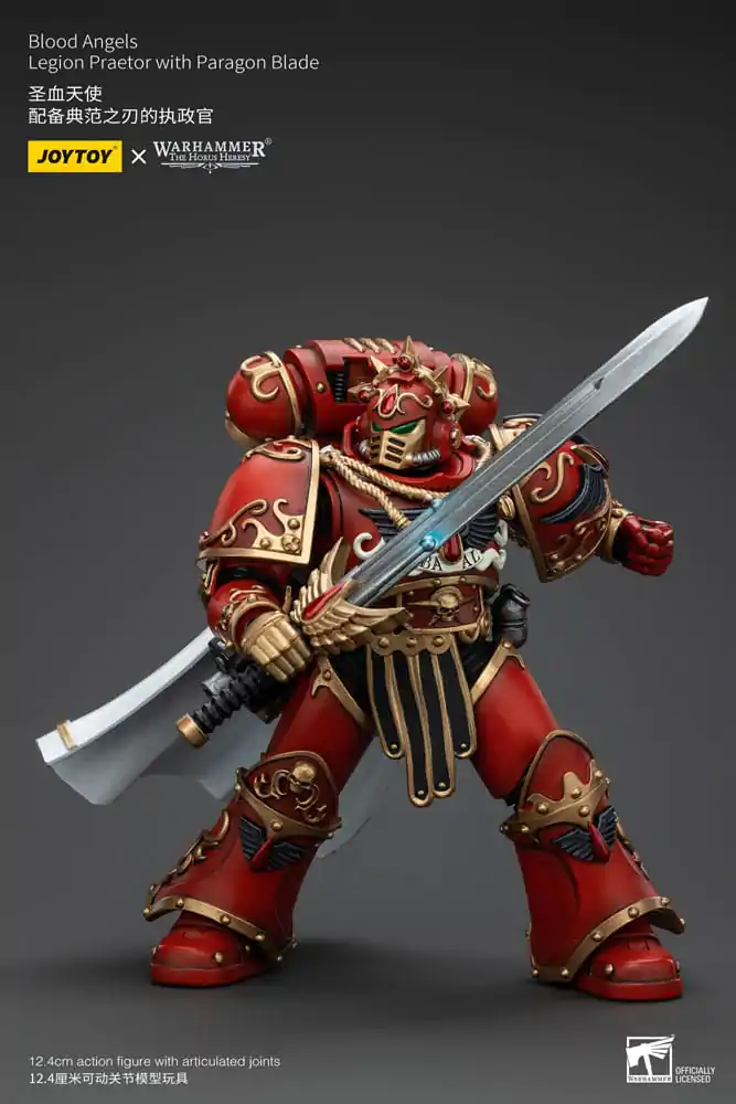 Warhammer The Horus Heresy akčná figúrka 1/18 Blood Angels Legion Praetor s Paragon Blade 13 cm termékfotó