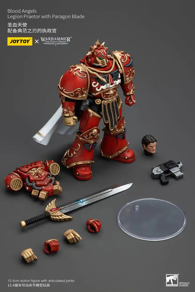 Warhammer The Horus Heresy akčná figúrka 1/18 Blood Angels Legion Praetor s Paragon Blade 13 cm termékfotó