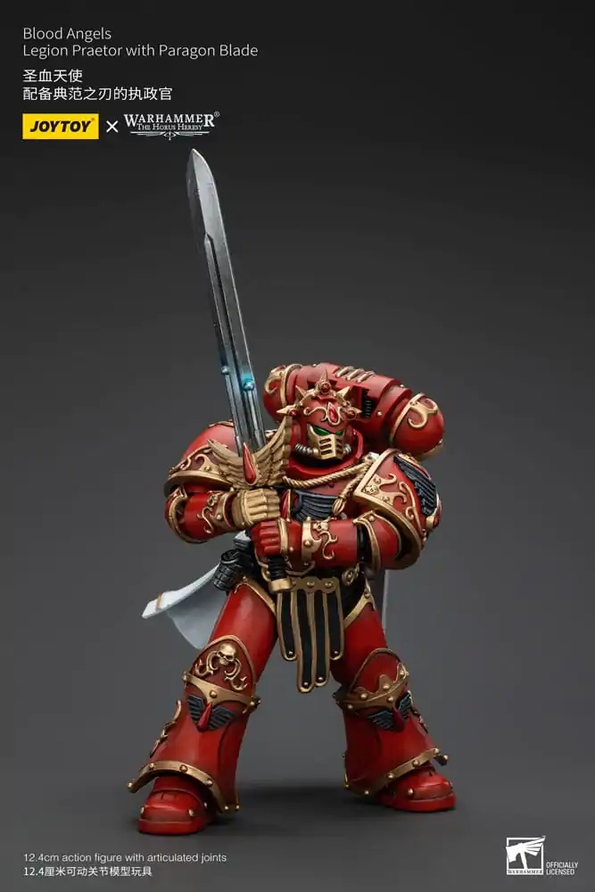 Warhammer The Horus Heresy akčná figúrka 1/18 Blood Angels Legion Praetor s Paragon Blade 13 cm termékfotó