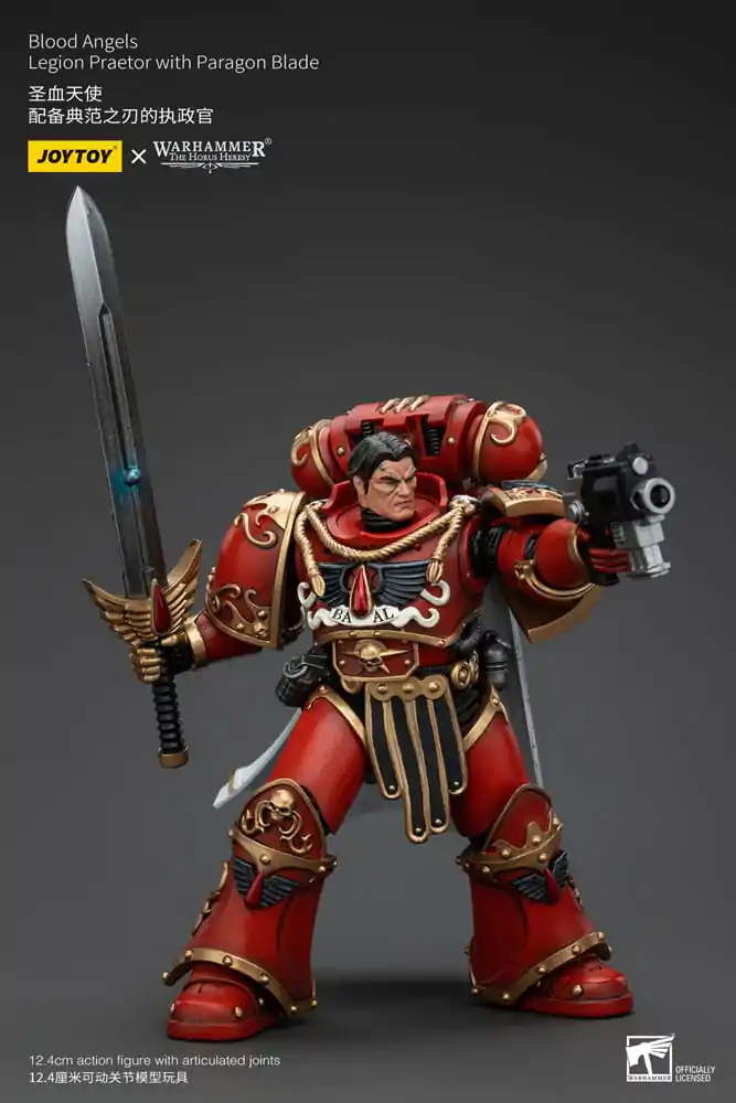 Warhammer The Horus Heresy akčná figúrka 1/18 Blood Angels Legion Praetor s Paragon Blade 13 cm termékfotó