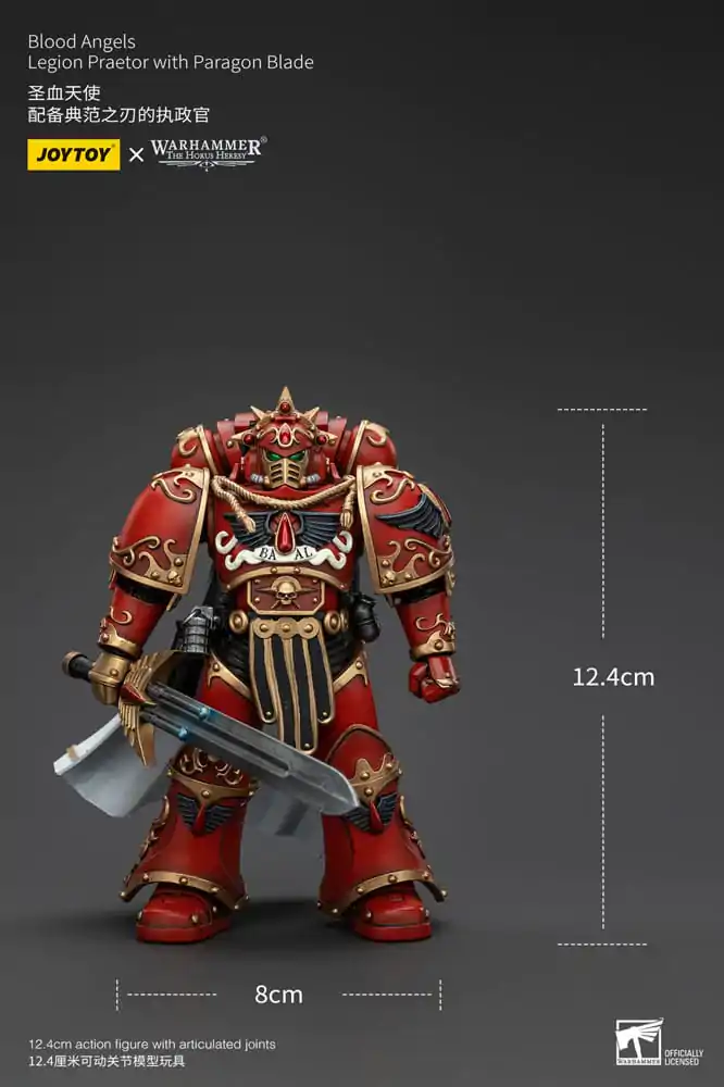 Warhammer The Horus Heresy akčná figúrka 1/18 Blood Angels Legion Praetor s Paragon Blade 13 cm termékfotó