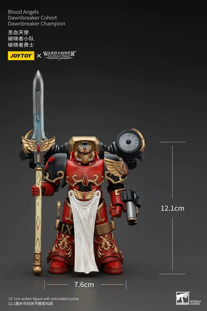 Warhammer The Horus Heresy Akčná figúrka 1/18 Blood Angels Raldoron First Captain of the Blood Angels 13 cm termékfotó