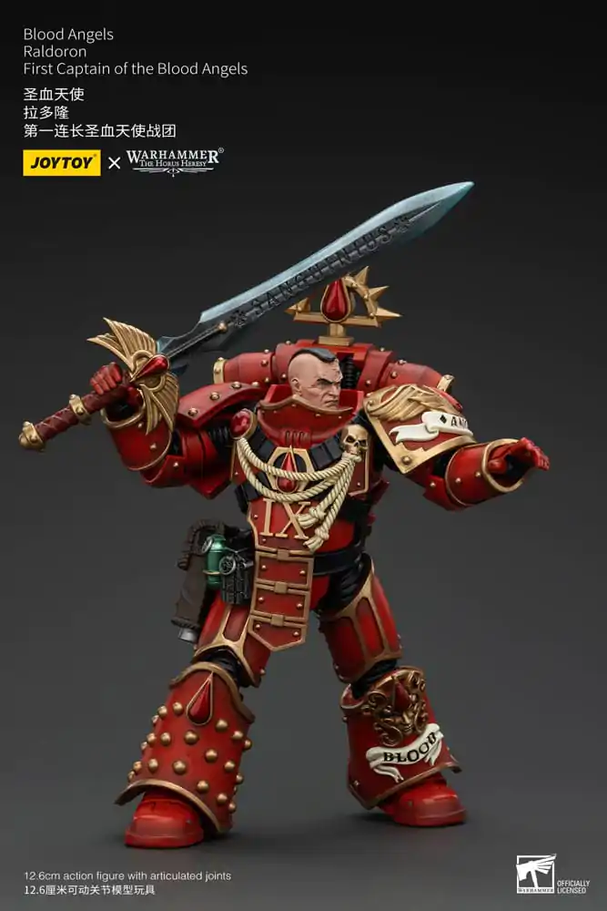 Warhammer The Horus Heresy Akčná figúrka 1/18 Blood Angels Raldoron First Captain of the Blood Angels 13 cm termékfotó