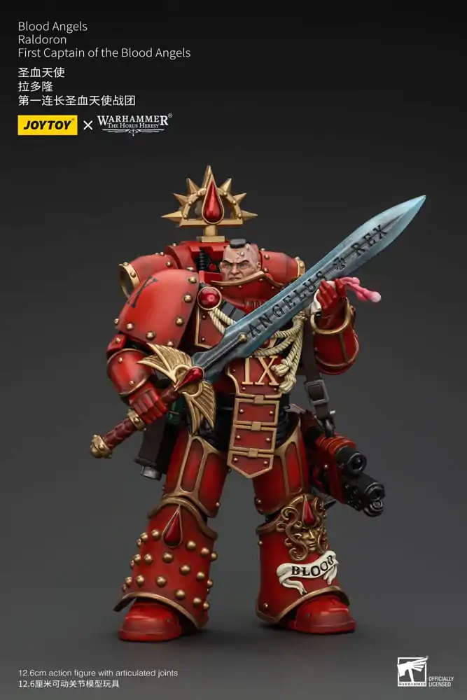 Warhammer The Horus Heresy Akčná figúrka 1/18 Blood Angels Raldoron First Captain of the Blood Angels 13 cm termékfotó