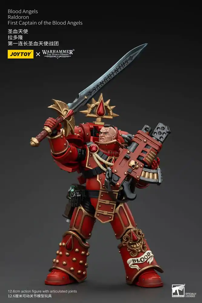 Warhammer The Horus Heresy Akčná figúrka 1/18 Blood Angels Raldoron First Captain of the Blood Angels 13 cm termékfotó