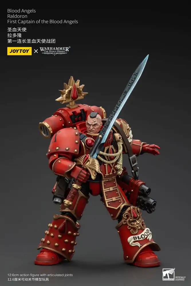 Warhammer The Horus Heresy Akčná figúrka 1/18 Blood Angels Raldoron First Captain of the Blood Angels 13 cm termékfotó