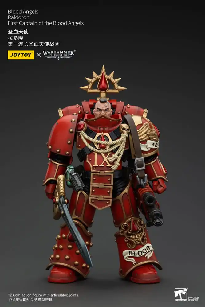 Warhammer The Horus Heresy Akčná figúrka 1/18 Blood Angels Raldoron First Captain of the Blood Angels 13 cm termékfotó