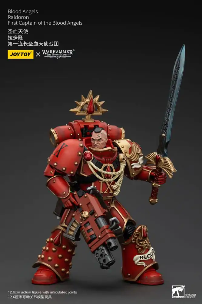 Warhammer The Horus Heresy Akčná figúrka 1/18 Blood Angels Raldoron First Captain of the Blood Angels 13 cm termékfotó