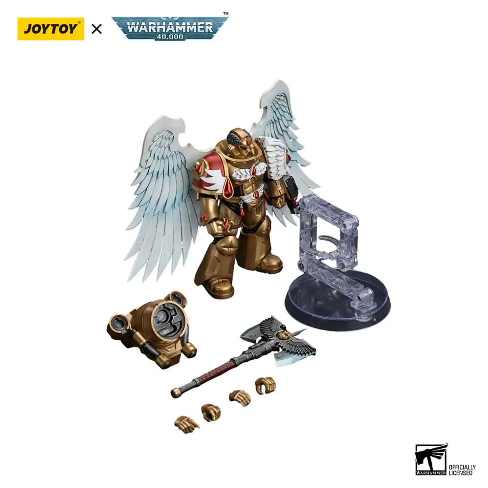 Warhammer The Horus Heresy Akčná figúrka 1/18 Blood Angels Sanguinary Guard with Encarmine Axe 12 cm termékfotó