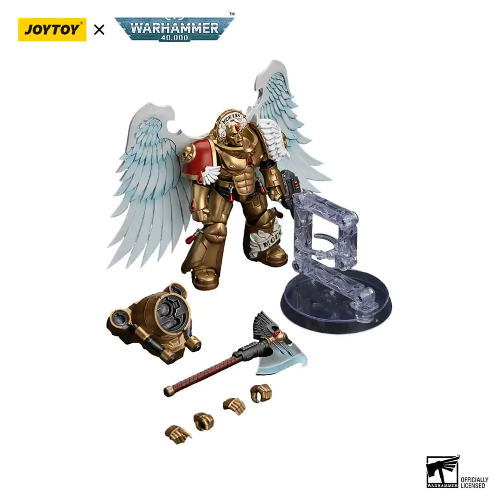 Warhammer The Horus Heresy Akčná figúrka 1/18 Blood Angels Sanguinary Guard with Encarmine Axe and Inferno Pistol 12 cm termékfotó