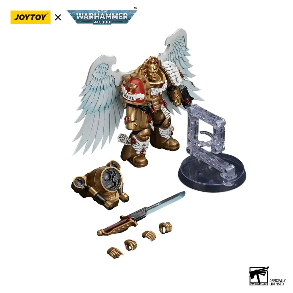 Warhammer The Horus Heresy akčná figúrka 1/18 Blood Angels Sanguinary Guard with Encarmine Sword 12 cm termékfotó