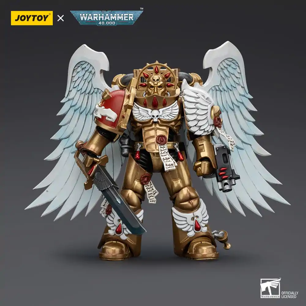 Warhammer The Horus Heresy akčná figúrka 1/18 Blood Angels Sanguinary Guard with Encarmine Sword 12 cm termékfotó