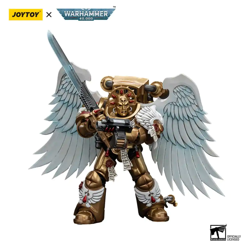 Warhammer The Horus Heresy akčná figúrka 1/18 Blood Angels Sanguinary Guard with Encarmine Sword 12 cm termékfotó