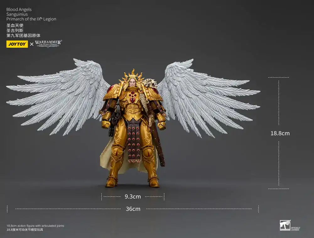 Warhammer The Horus Heresy Akčná figúrka 1/18 Blood Angels Sanguinius Primarch of the IXth Legion 19 cm termékfotó