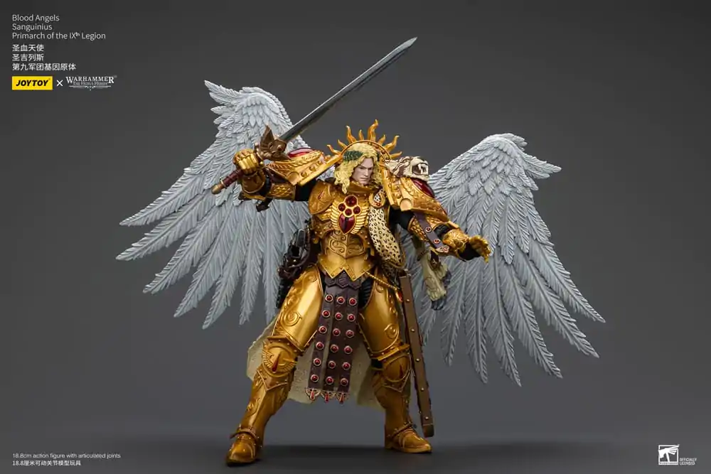 Warhammer The Horus Heresy Akčná figúrka 1/18 Blood Angels Sanguinius Primarch of the IXth Legion 19 cm termékfotó