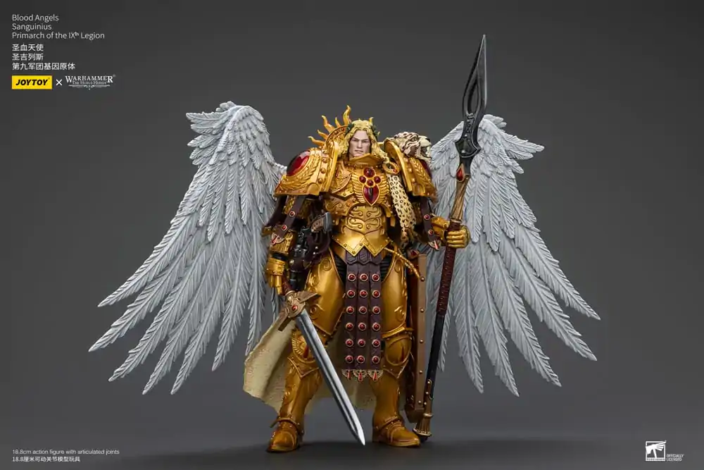 Warhammer The Horus Heresy Akčná figúrka 1/18 Blood Angels Sanguinius Primarch of the IXth Legion 19 cm termékfotó