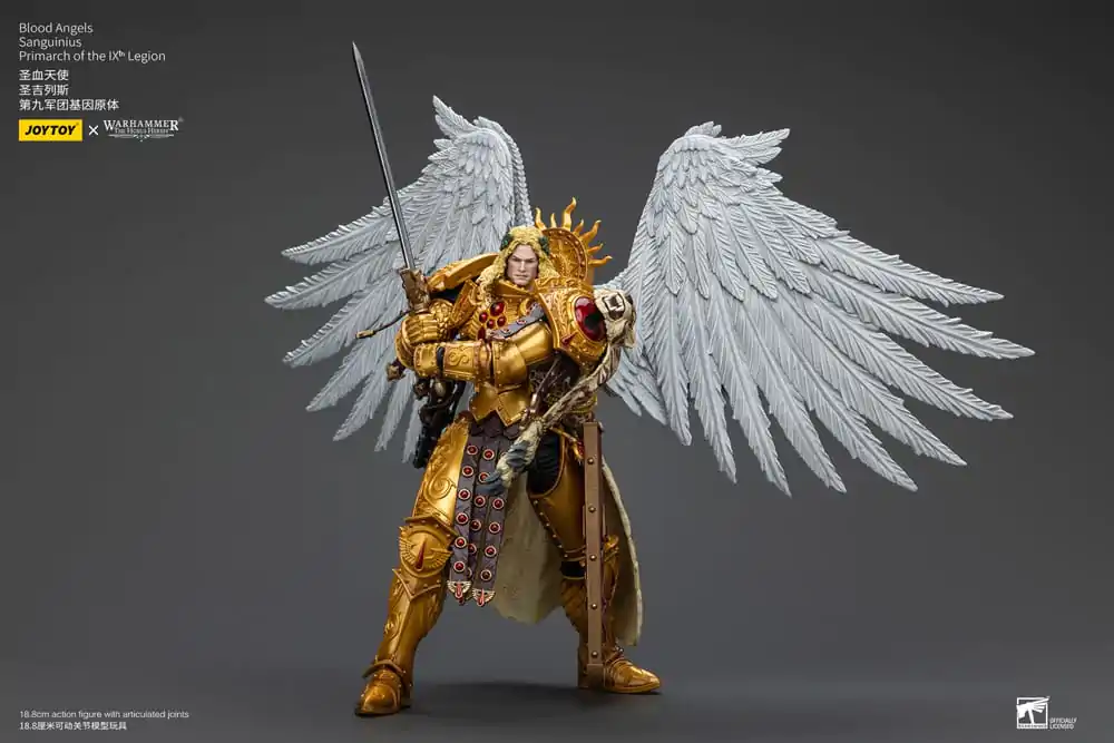 Warhammer The Horus Heresy Akčná figúrka 1/18 Blood Angels Sanguinius Primarch of the IXth Legion 19 cm termékfotó