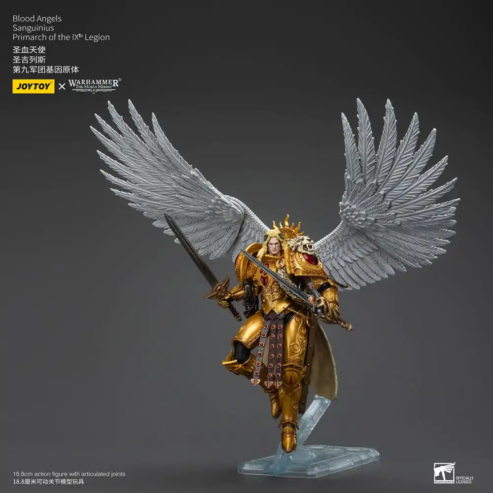 Warhammer The Horus Heresy Akčná figúrka 1/18 Blood Angels Sanguinius Primarch of the IXth Legion 19 cm termékfotó