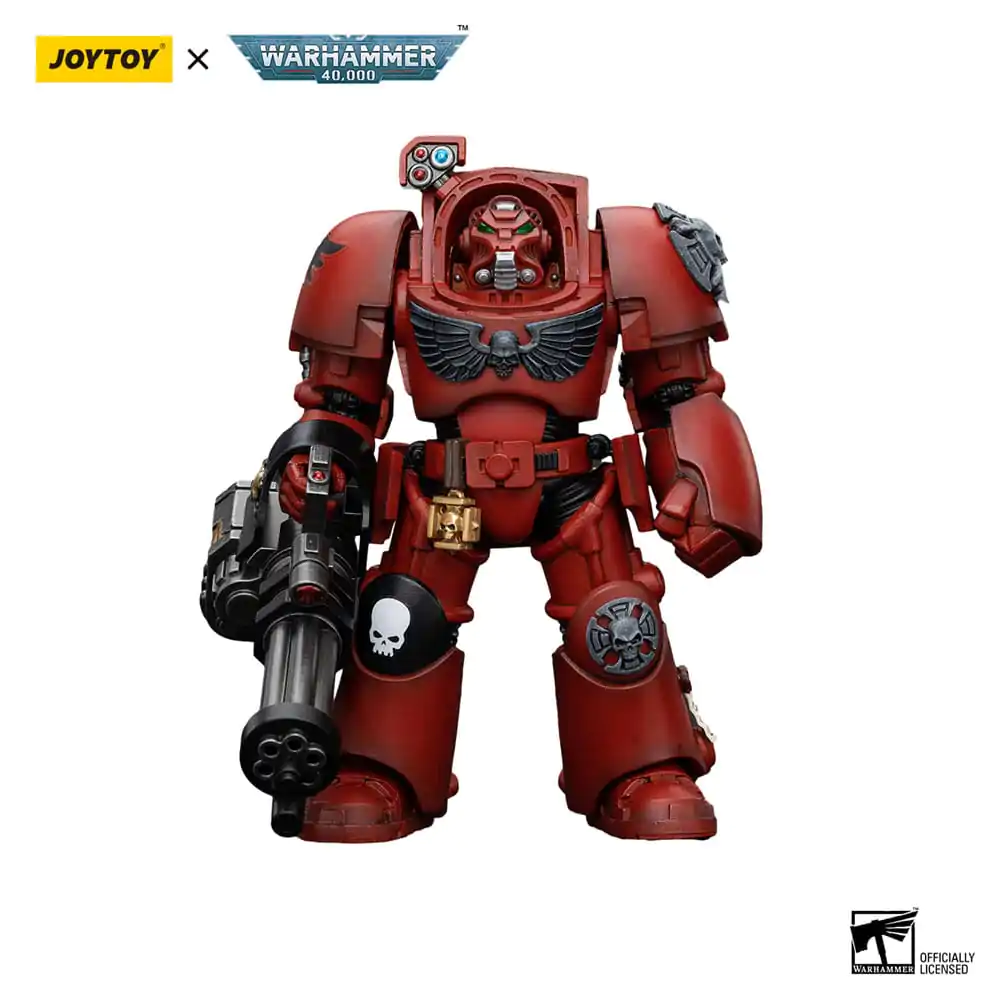 Warhammer The Horus Heresy Akčná figúrka 1/18 Blood Angels Terminator Squad Terminátor Assault Cannon, 14 cm termékfotó