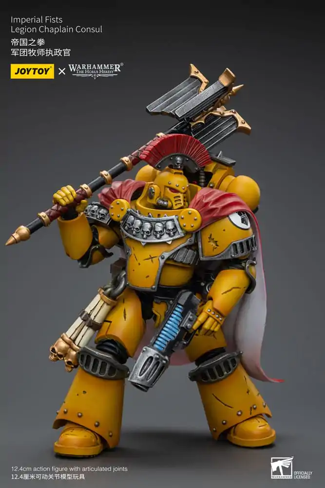 Warhammer The Horus Heresy Akčná figúrka 1/18 Imperial Fists Legion Chaplain Consul 12 cm termékfotó