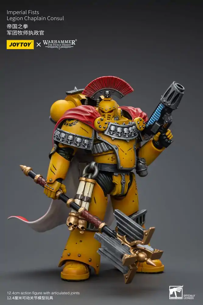 Warhammer The Horus Heresy Akčná figúrka 1/18 Imperial Fists Legion Chaplain Consul 12 cm termékfotó