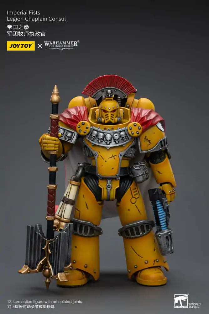 Warhammer The Horus Heresy Akčná figúrka 1/18 Imperial Fists Legion Chaplain Consul 12 cm termékfotó