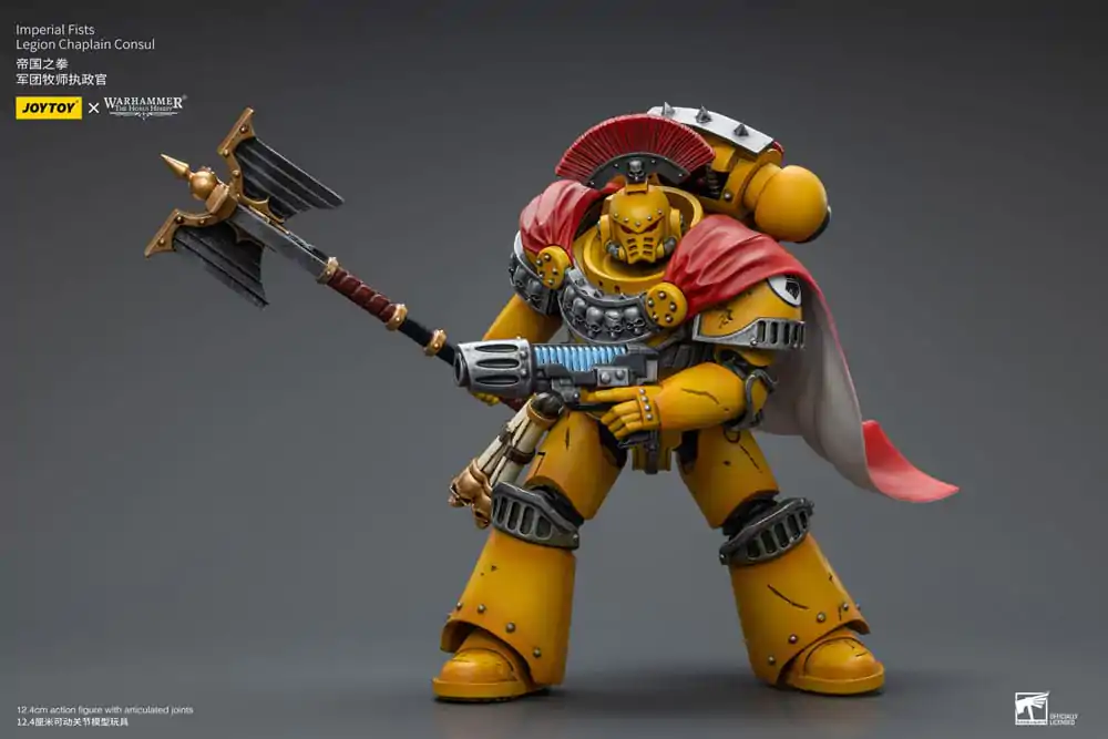 Warhammer The Horus Heresy Akčná figúrka 1/18 Imperial Fists Legion Chaplain Consul 12 cm termékfotó