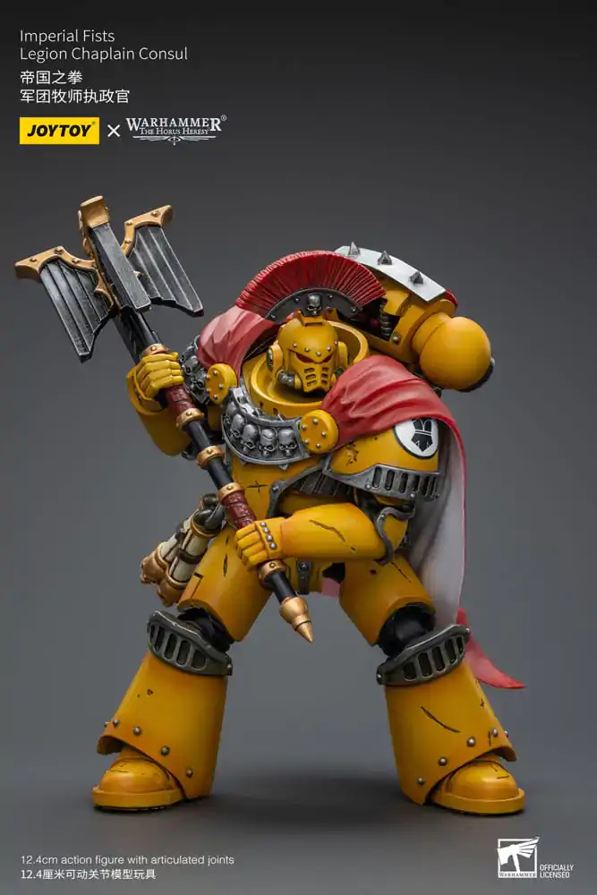 Warhammer The Horus Heresy Akčná figúrka 1/18 Imperial Fists Legion Chaplain Consul 12 cm termékfotó