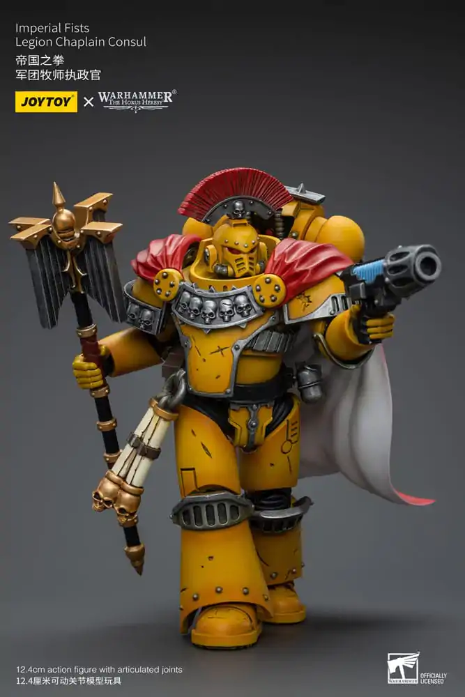 Warhammer The Horus Heresy Akčná figúrka 1/18 Imperial Fists Legion Chaplain Consul 12 cm termékfotó