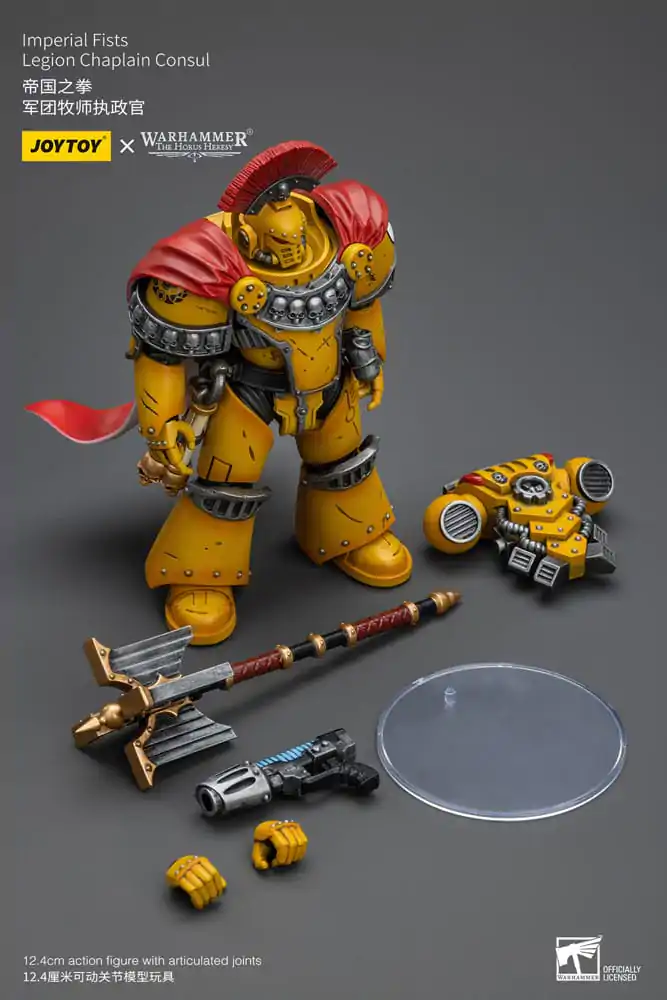 Warhammer The Horus Heresy Akčná figúrka 1/18 Imperial Fists Legion Chaplain Consul 12 cm termékfotó