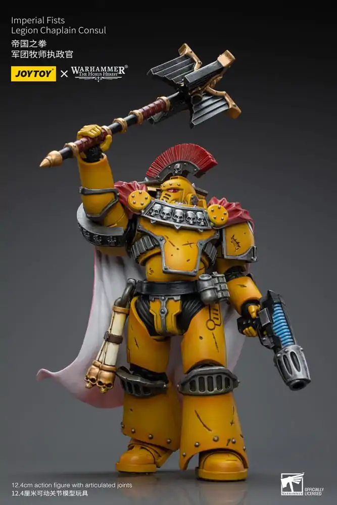 Warhammer The Horus Heresy Akčná figúrka 1/18 Imperial Fists Legion Chaplain Consul 12 cm termékfotó