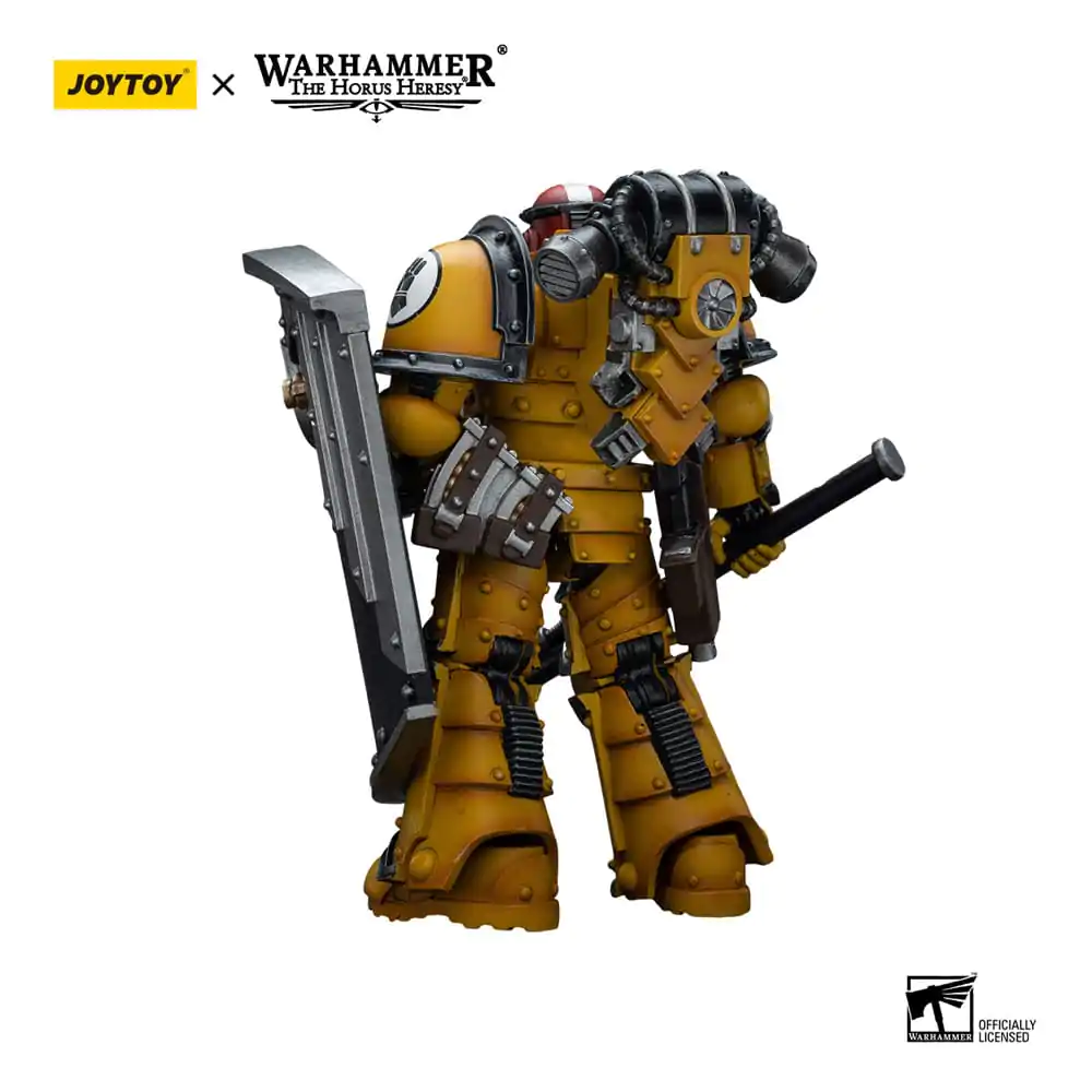 Warhammer The Horus Heresy akčná figúrka 1/18 Imperial Fists Legion MkIII Breacher Squad Sergeant s Thunder Hammer 12 cm produktová fotografia