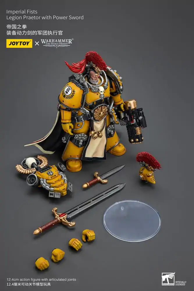 Akčná figúrka Warhammer The Horus Heresy 1/18 Imperial Fists Legion Praetor s Energetickým Mečom 12 cm produktová fotografia