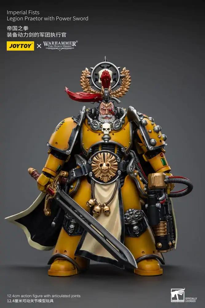 Akčná figúrka Warhammer The Horus Heresy 1/18 Imperial Fists Legion Praetor s Energetickým Mečom 12 cm produktová fotografia