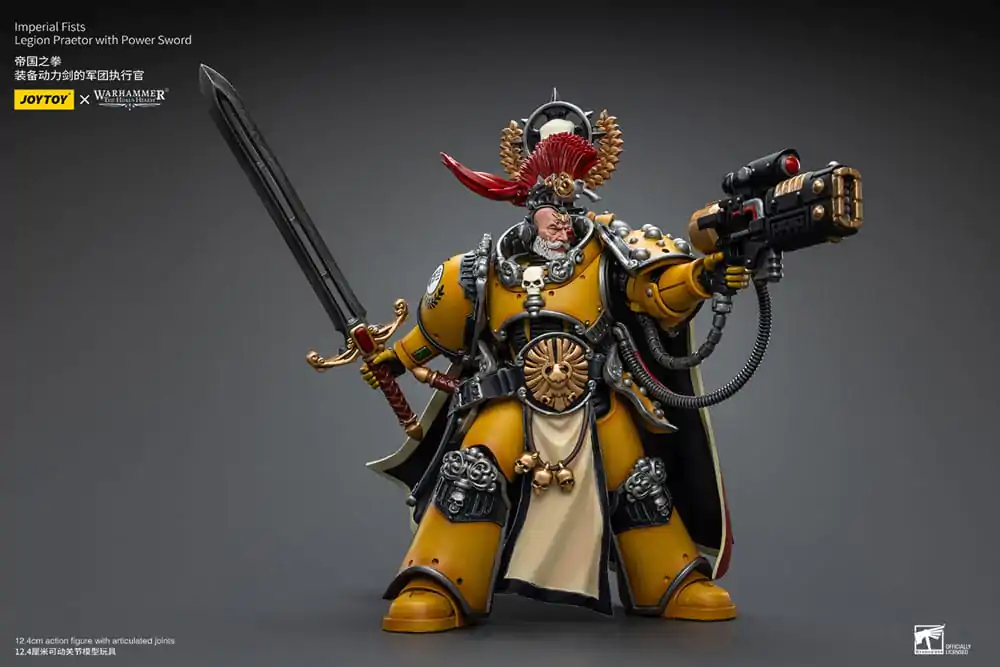 Akčná figúrka Warhammer The Horus Heresy 1/18 Imperial Fists Legion Praetor s Energetickým Mečom 12 cm produktová fotografia