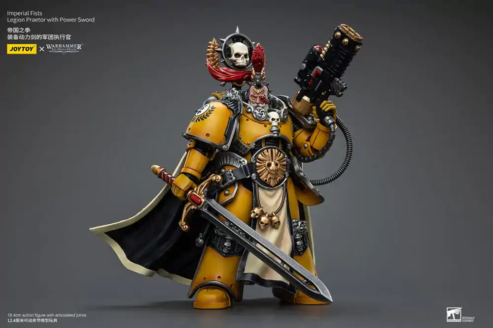 Akčná figúrka Warhammer The Horus Heresy 1/18 Imperial Fists Legion Praetor s Energetickým Mečom 12 cm produktová fotografia