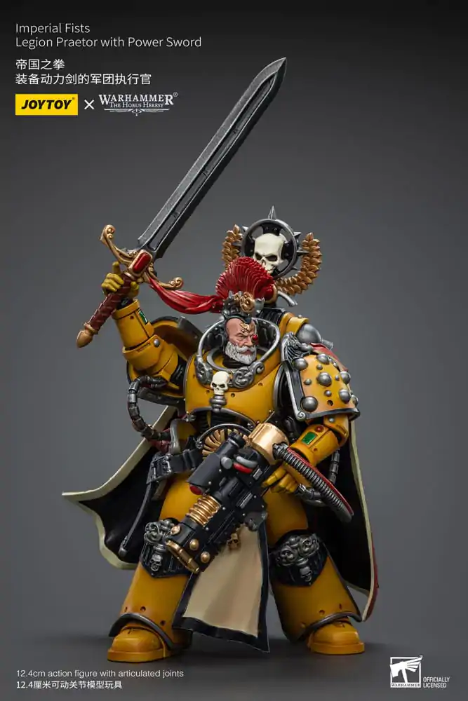 Akčná figúrka Warhammer The Horus Heresy 1/18 Imperial Fists Legion Praetor s Energetickým Mečom 12 cm produktová fotografia