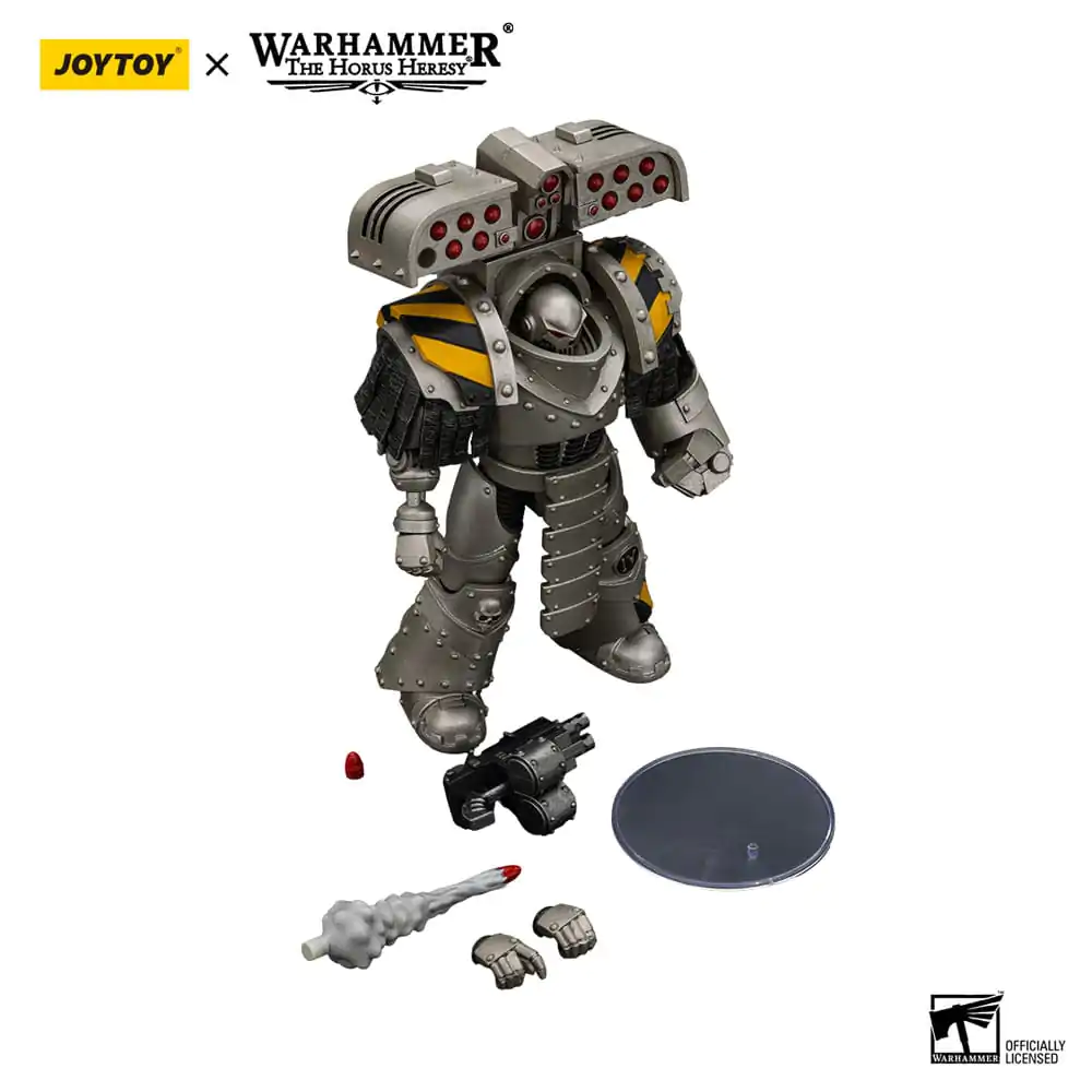 Warhammer The Horus Heresy akčná figúrka 1/18 Iron Warriors Tyrant Siege Master Terminator s raketometom 14 cm produktová fotografia