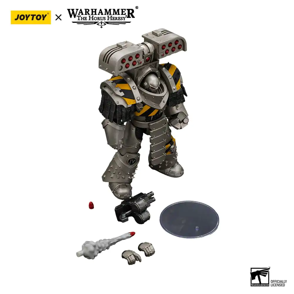 Warhammer The Horus Heresy Akčná figúrka 1/18 Iron Warriors Tyrant Siege Terminator s raketometom 14 cm produktová fotografia