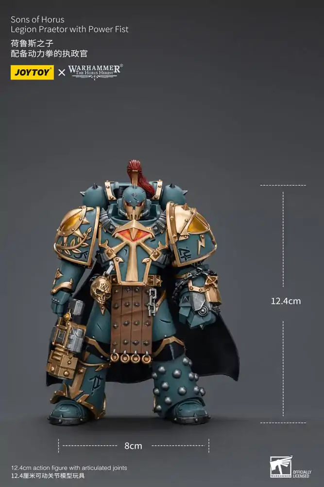 Warhammer The Horus Heresy Akčná figúrka 1/18 Legion Praetor With Power Fist 12 cm termékfotó