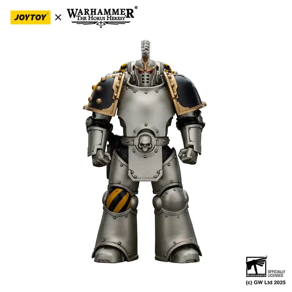 Warhammer The Horus Heresy Akčná figúrka 1/18 lron Warriors Command Squad Chosen with Legion Standard 12 cm produktová fotografia