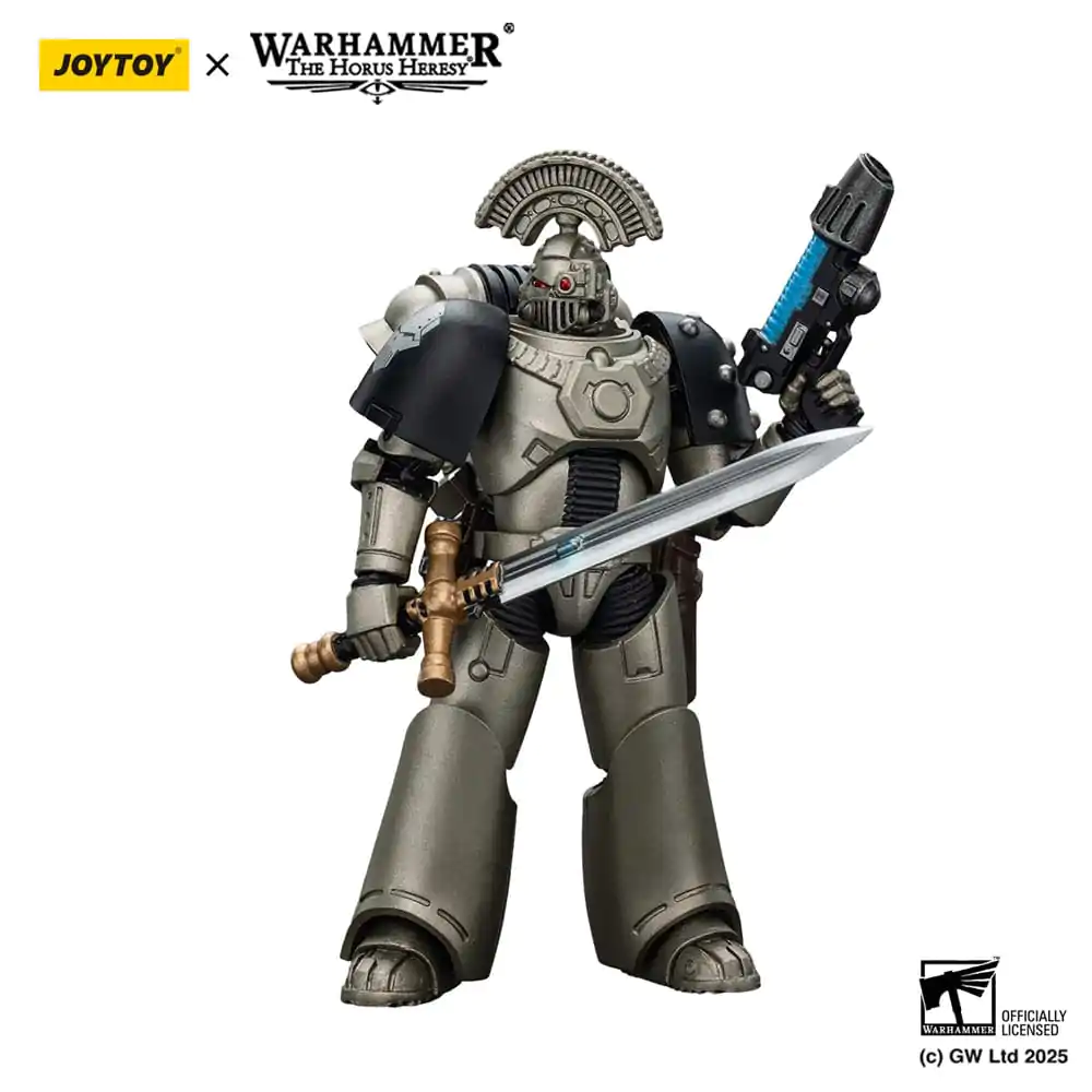 Warhammer The Horus Heresy Akčná figúrka 1/18 lron Warriors MKVI Tactical Sergeant s Power Sword a Plasma Pistol 12 cm produktová fotografia