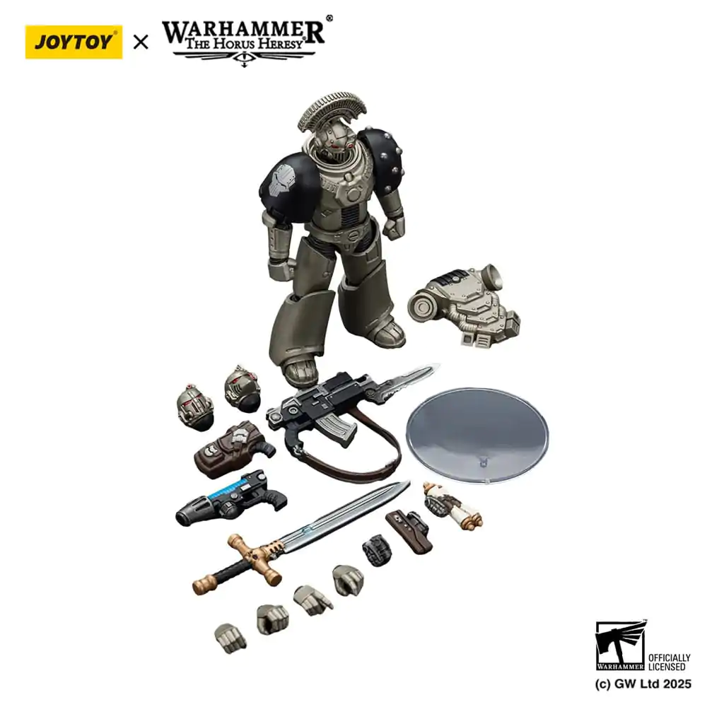 Warhammer The Horus Heresy Akčná figúrka 1/18 lron Warriors MKVI Tactical Sergeant s Power Sword a Plasma Pistol 12 cm produktová fotografia