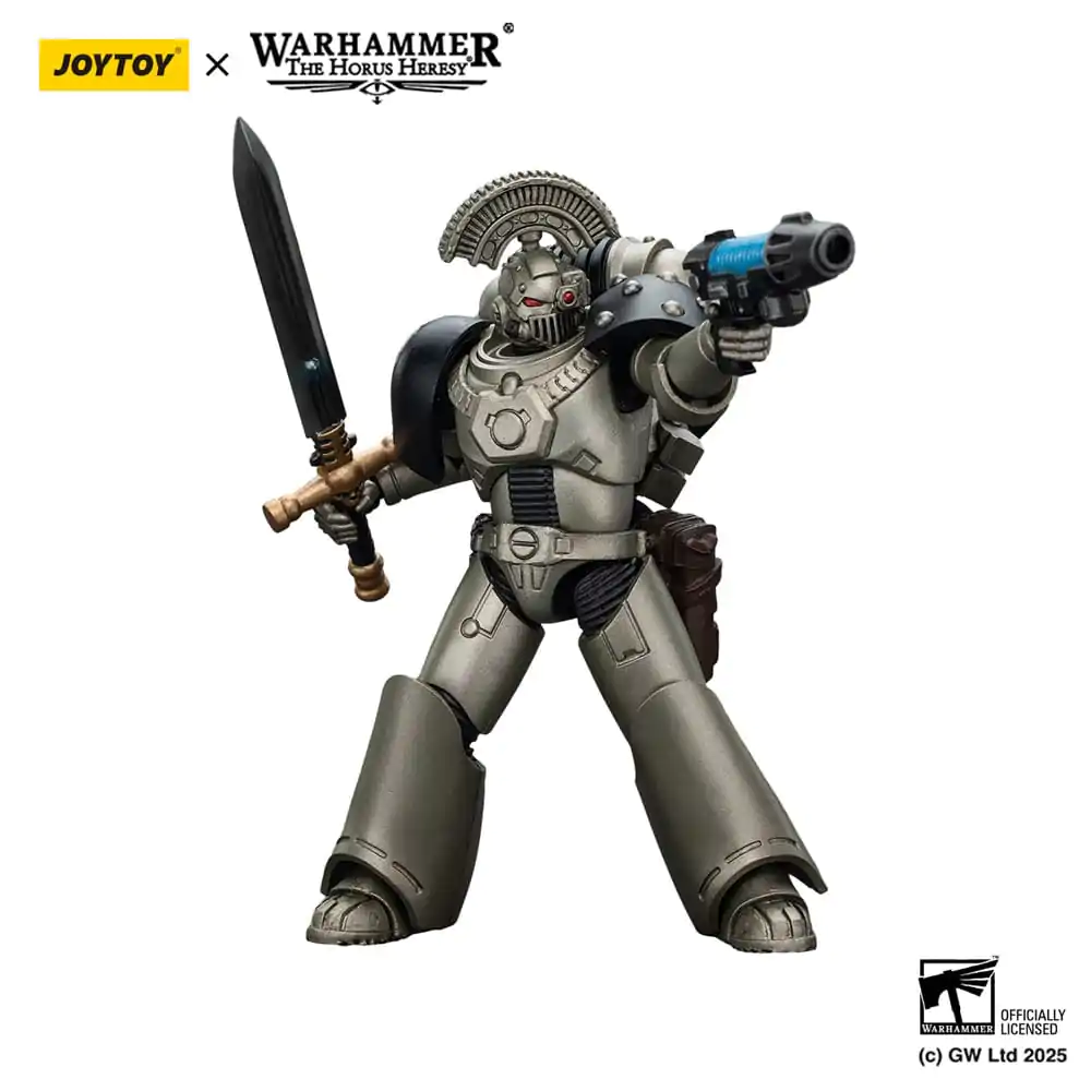 Warhammer The Horus Heresy Akčná figúrka 1/18 lron Warriors MKVI Tactical Sergeant s Power Sword a Plasma Pistol 12 cm produktová fotografia