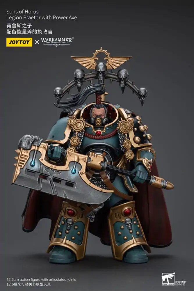 Warhammer The Horus Heresy Akčná figúrka 1/18 Sons of Horus Legion Praetor s Power Axe 12 cm produktová fotografia