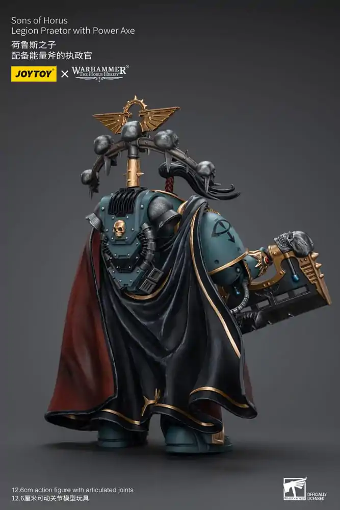 Warhammer The Horus Heresy Akčná figúrka 1/18 Sons of Horus Legion Praetor s Power Axe 12 cm produktová fotografia