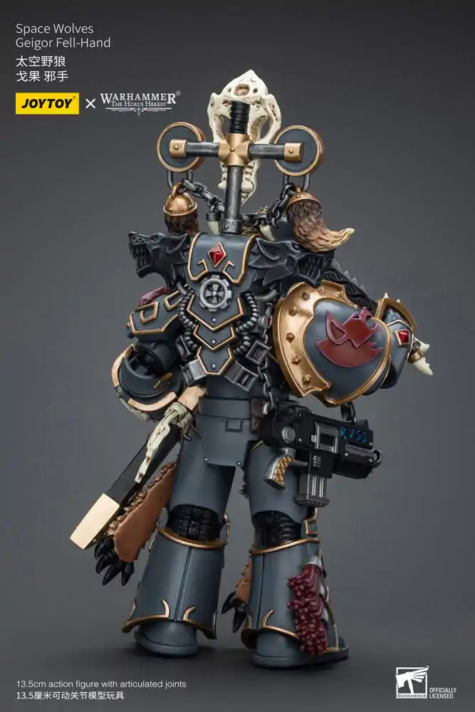 Warhammer The Horus Heresy Action Figure 1/18 Space Wolves Geigor Fell-Hand 12 cm termékfotó