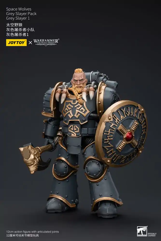 Warhammer The Horus Heresy Action Figure 1/18 Space Wolves Grey Slayer Pack Grey Slayer 1 12 cm termékfotó