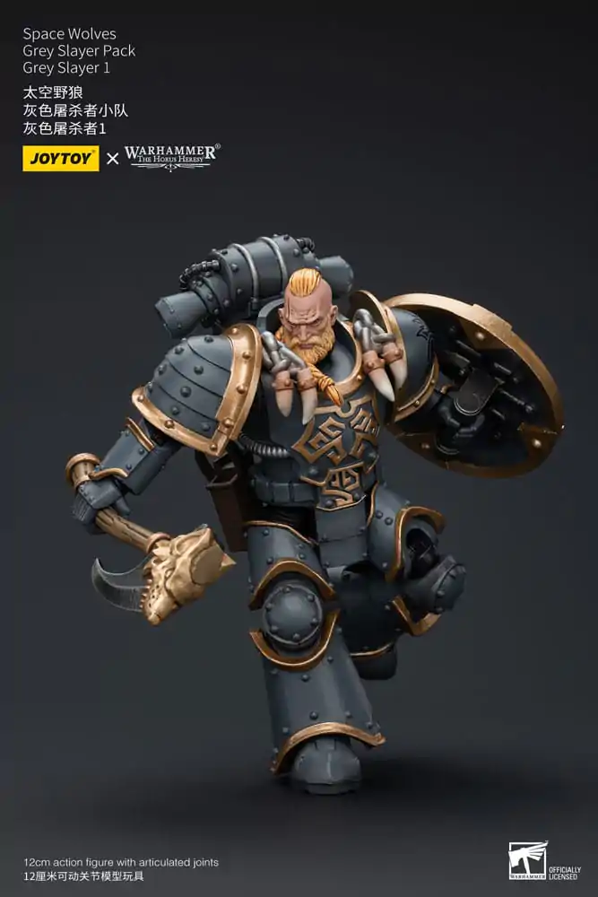 Warhammer The Horus Heresy Action Figure 1/18 Space Wolves Grey Slayer Pack Grey Slayer 1 12 cm termékfotó